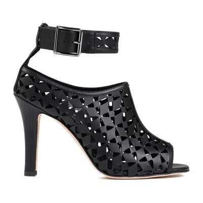 Manolo Blahnik Tingah 105 Leather Sandals