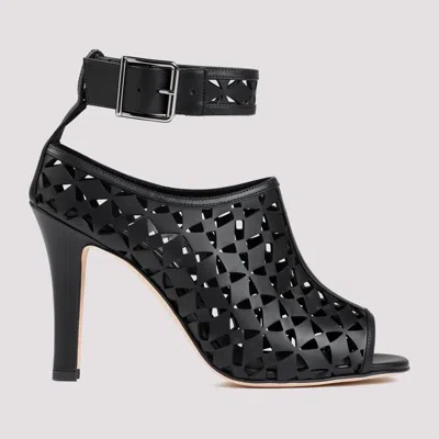 Manolo Blahnik Tingah 105 Leather Sandals