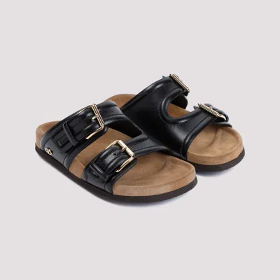 Valentino Fussfriend Leather Slides