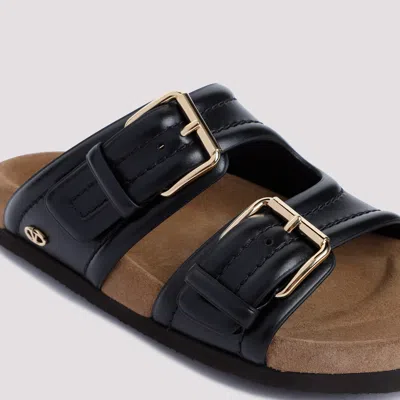 Valentino Fussfriend Leather Slides