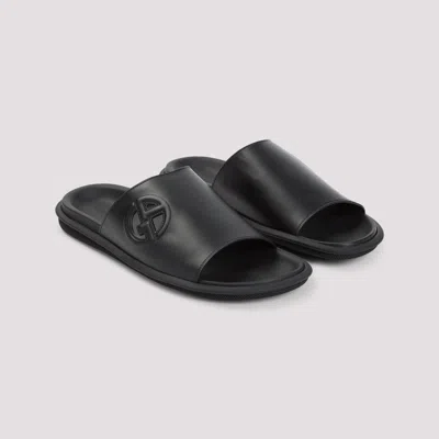 Giorgio Armani Sandals Black