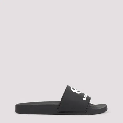 Balenciaga Rubber Slide Sandals For The Pool Men