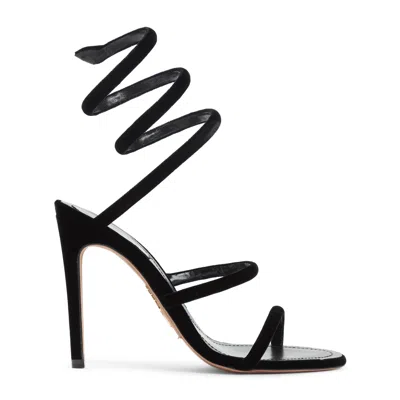 René Caovilla Flat Sandals Rene Caovilla Woman Color Black