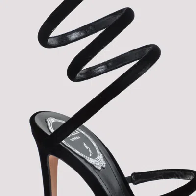 René Caovilla Flat Sandals Rene Caovilla Woman Color Black