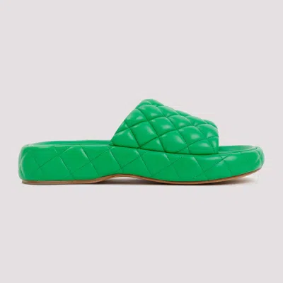 Bottega Veneta Padded Leather Flat Sandals