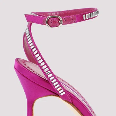 Manolo Blahnik Crinastra 105 Crystal Embellished Sandals