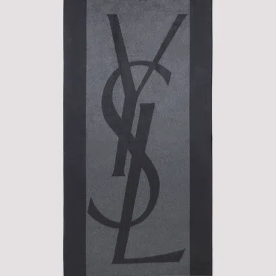 Saint Laurent Scarves Grey