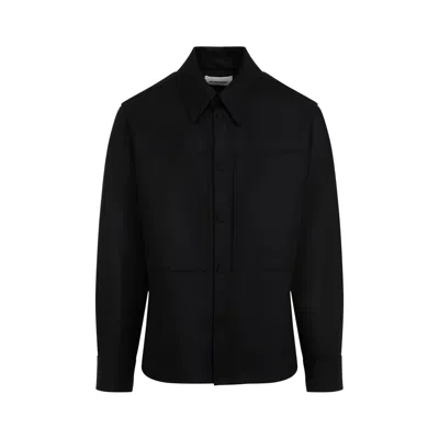 Jil Sander Long-sleeve Wool Shirt