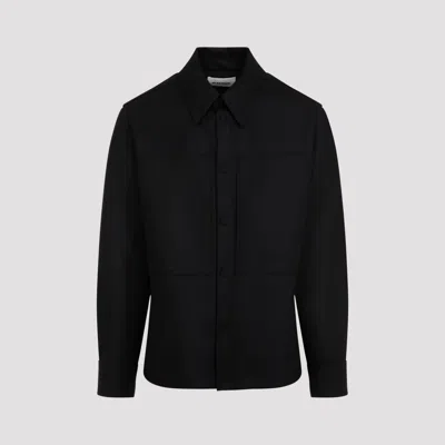 Jil Sander Long-sleeve Wool Shirt