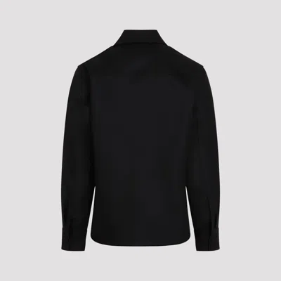 Jil Sander Long-sleeve Wool Shirt
