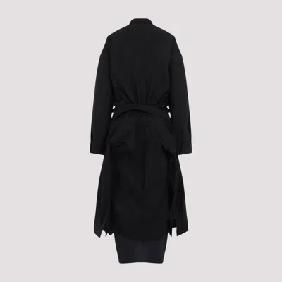 Balenciaga Maxi Layered Shirt Dress