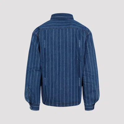 Jacquemus La Chemise Boulanger Blue Stripe Cotton Shirt