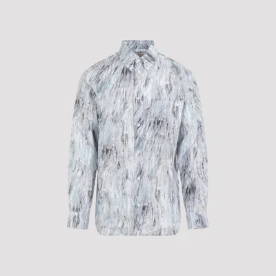Marni Patterned Shirt With Collar And Pocket