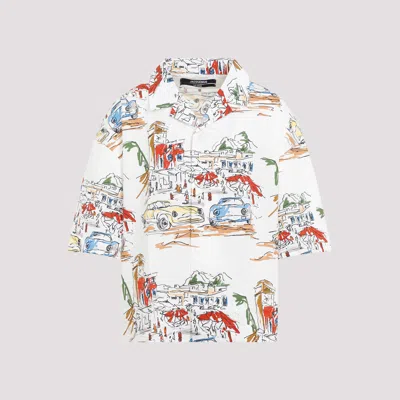 Jacquemus La Chemise Simon Printed Cotton Shirt