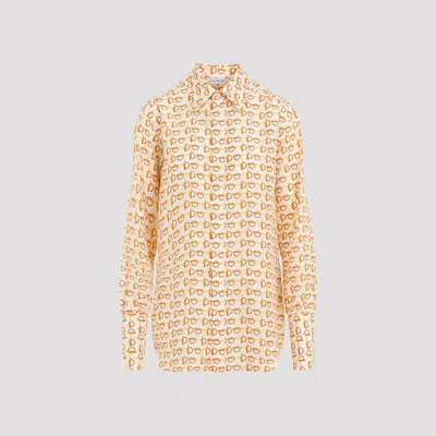 Burberry Shirts In Gold