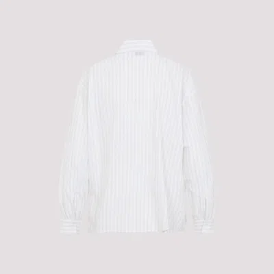 Peserico Concealed Button Long Sleeve Blouse