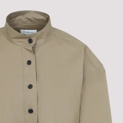 Saint Laurent Shirts Nude & Neutrals