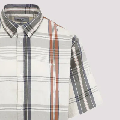 Carhartt Roslin Flannel Check Short-sleeved Shirt