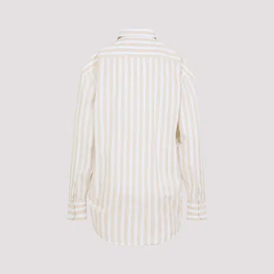 Saint Laurent Striped Cassandre Shirt