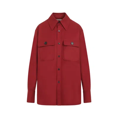 Saint Laurent Saharienne Long-sleeved Shirt