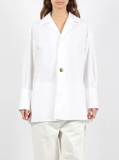 Darkpark Popeline Tunic Style Jodie Shirt Shirts White