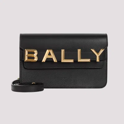 Bally Logo-plaque Grained Calf Leather Shoulder Bag
