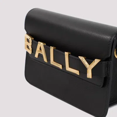 Bally Logo-plaque Grained Calf Leather Shoulder Bag