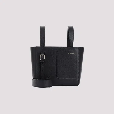 Valextra Micro Soft Leather Bucket Bag