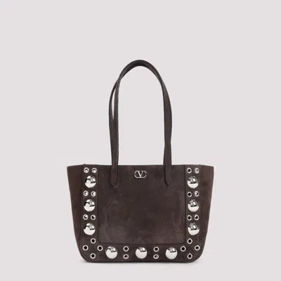 Valentino Studded Tote | Nellcote In Brown