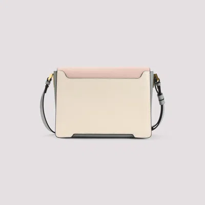 Marni Womens Zo878 Trunkaroo Colour-block Medium Leather Shoulder Bag