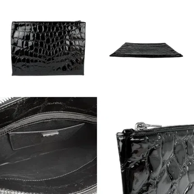 Pre-owned Miu Miu Black Clutch Bag ()