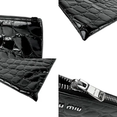Pre-owned Miu Miu Black Clutch Bag ()