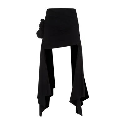 Magda Butrym Floral-applique Mini Skirt