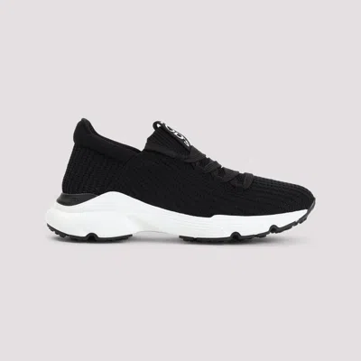 Tod's Comfortable Rubber And Fabric Sneakers