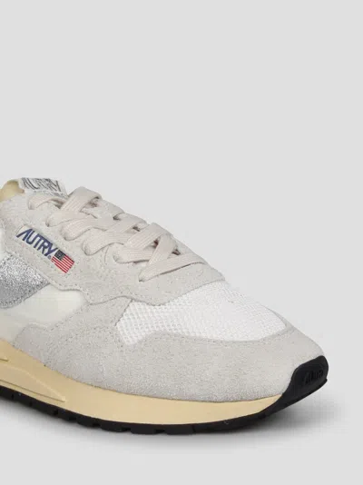 Autry Reelwind Mu01 Low Sneakers Sneakers Grey In Gray