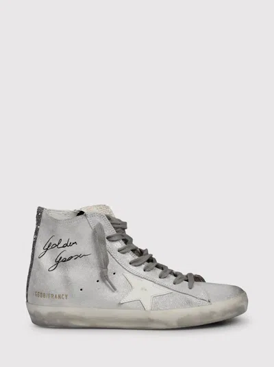 Golden Goose Suede Sneakers In Gray