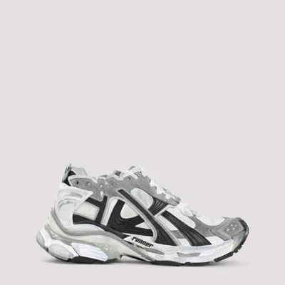 Balenciaga Runner Sneakers With Mesh Panels And Rubber Sole