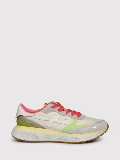 Premiata Lauryn Multicolor Leather Blend Sneakers