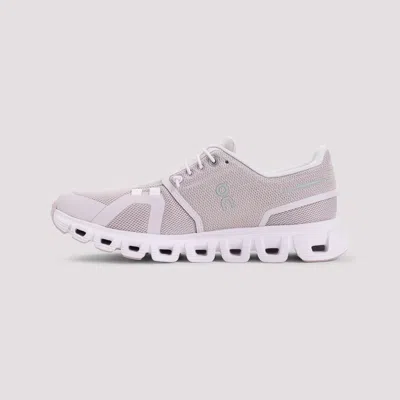 On Lightweight Textile Sneakers With Modern Lacing System In Purple