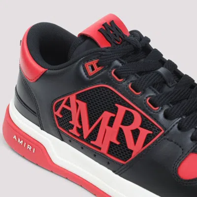 Amiri Low Top Sneakers With Round Toe And Perforated Patch