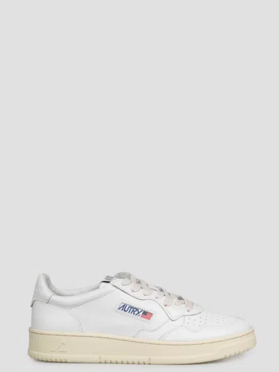 Autry Low-top Sneakers With Smooth Leather Upper And Perforated Detailing