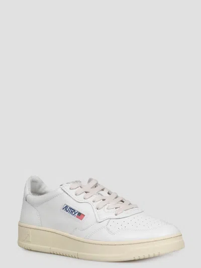 Autry Low-top Sneakers With Smooth Leather Upper And Perforated Detailing