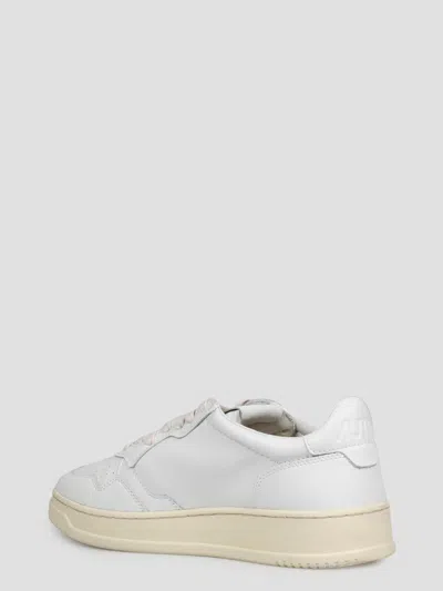 Autry Low-top Sneakers With Smooth Leather Upper And Perforated Detailing