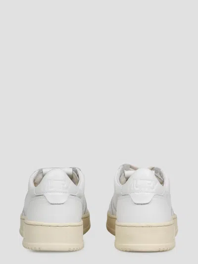 Autry Low-top Sneakers With Smooth Leather Upper And Perforated Detailing
