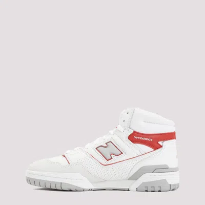 New Balance 650 High-top Sneakers In White With Astro Dust And Angora