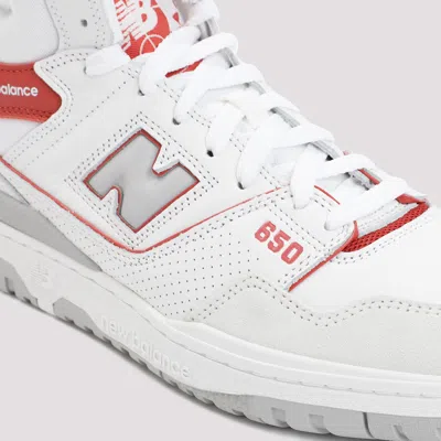 New Balance 650 High-top Sneakers In White With Astro Dust And Angora