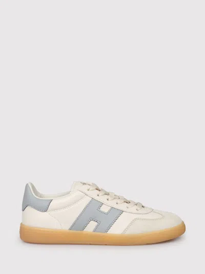 Hogan Cool Suede-trimmed Leather Sneakers