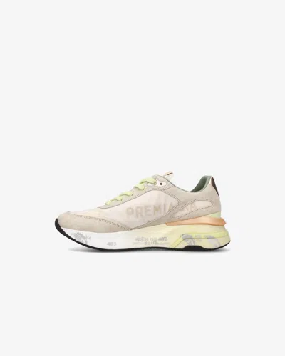 Premiata Moerund 7466 Sneakers Sneakers White In Neutral