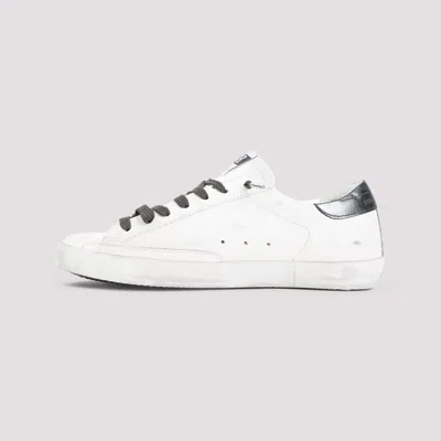Golden Goose White Lace Up Sneakers