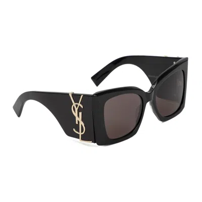 Saint Laurent Sl M119 Cat-eye Sunglasses In Black